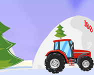 traktoros - Christmas tractor race