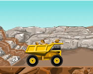 Huge gold truck traktoros HTML5 jtk