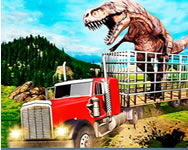 Jurassic dino transport truck online