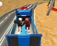 Farm animal transport truck game traktoros ingyen játék
