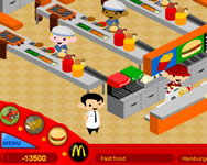 Hamburger üzem online játék